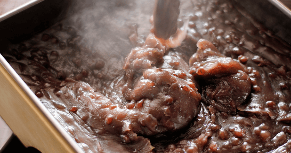 あん」へのこだわり | 白賁堂 柴田モナカ本舗 | モナカ・カステラの